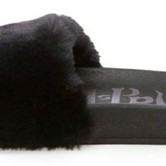 MAD LOVE Slide on Sandals fuzzy house slipper - Picture 5 of 10